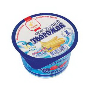 4600493810108 — Фруктовый творожок с бананом, 200 г, полимерный стакан