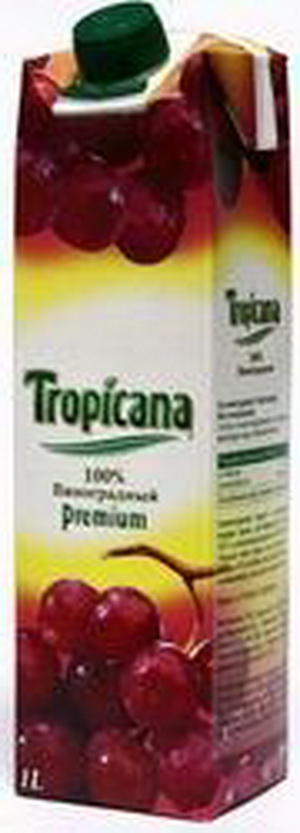 4600494509001 — Сок "Tropicana" виноградный, 1 л 