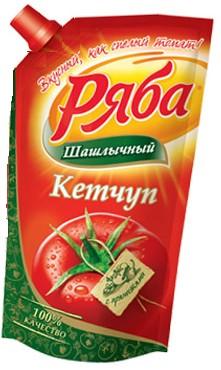 4600528347227 — Кетчуп "Ряба" шашлычный, 260 г. 