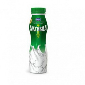 4600605015377 — Напиток йогуртный "Активиа", 290 г
