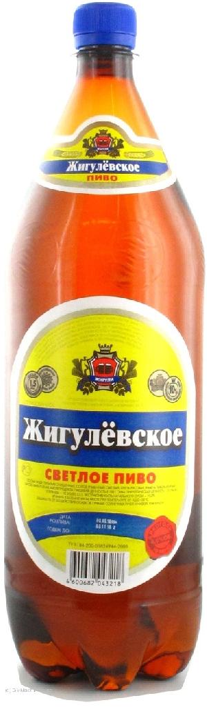 4600682043218 — Пиво "Балтика Жигулёвское"  светлое, 1.5 л.