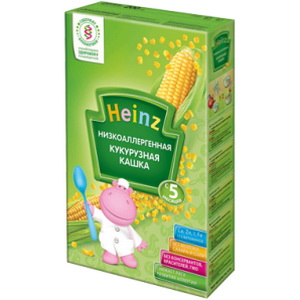 4600689601442 — Каша "хайнц" кукурузная низькоалергийна