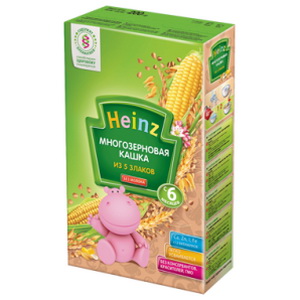 4600689601640 — Каша "хайнц" многозерновая из 5ти злаков