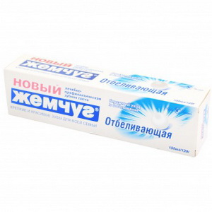 4600697171289 — Зуб. паста Новий Жемчуг 100 мл Відбілююча