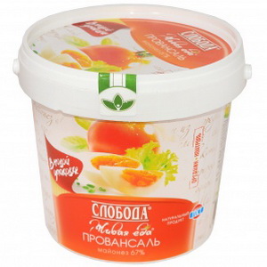 4600699502364 — "СЛОБОДА" майонез провансаль классический, 950 мл 