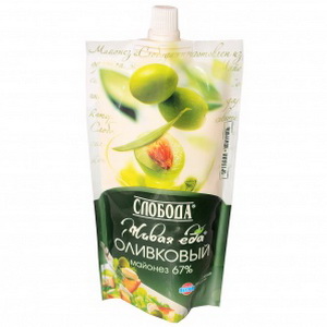 4600699503903 — Майонез "Слобода" оливковый 67% 800 г. 
