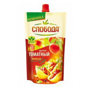 4600699505860 — Кетчуп "Слобода" Томатный д/п 220г