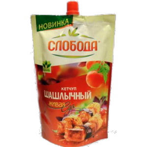 4600699505891 — Кетчуп Слобода шашлычный высшая категория 350г