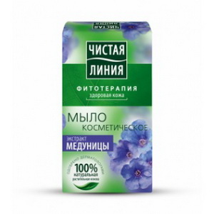 4600702050882 — Мыло косметическое Чистая линия экстракт медуницы 80 г