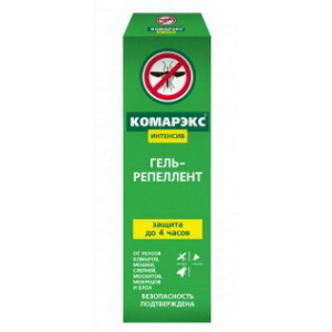 4600702083019 — Гель-репелент Комарекс Интенсив от комаров 40мл /32 Россия (ДОМОВОЙ)