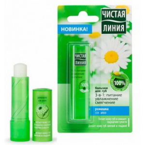 4600702083613 — Чл бальзам д губ 3в1 питан увлаж смяг ромашка 