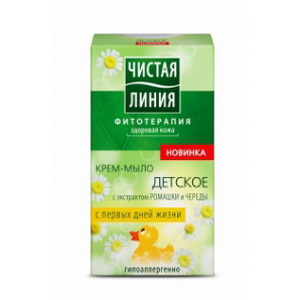 4600702087475 — Крем-мыло детское чистая линия