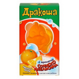 4600702088533 — Фигурное детское мыло "дракоша" (апельсин)
