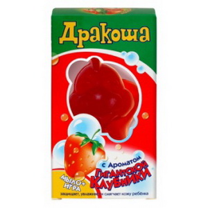 4600702088540 — Фигурное детское мыло "дракоша" (клубника)