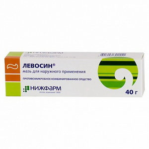 4601026301551 — Левосин, мазь для наружного применения 40г