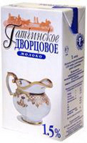 4601075350333 — Молоко "Гатчинское дворцовое" 1,5%, 1л 