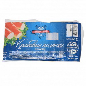 4601132362316 — Крабовые палочки (имитация) «классика».