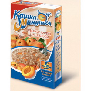 4601159072946 — Каша минутка 5 пак. абрикос