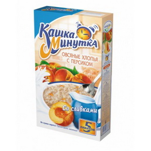 4601159073363 — Каша минутка 5 пак. персик со сливк