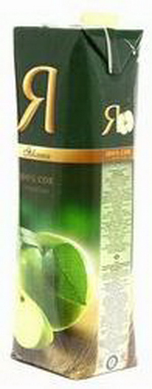 4601201004345 — Сок "Я" яблочный, 1 л