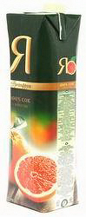 4601201004369 — Сок "Я" грейпфрутовый, 1 л
