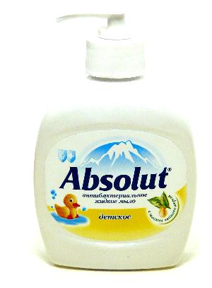 4601313007449 - Антибактериальное жидкое мыло детское "Absolut" 250г