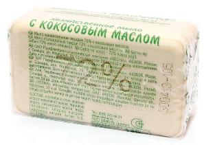 4601313010449 - Мыло хозяйственное твердое 72% с кокосовым маслом, 140г