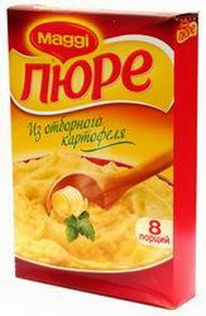 4601339002398 — Пюре "Maggi" из отборного картофеля, 240 г (8 порций)