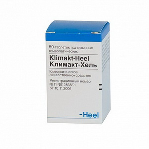 4601654000284 — Климакт-Хель, таблетки гомеопатические 50шт