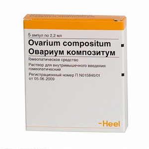 4601654000611 — Овариум Композитум, раствор для инъекций 2,2мл 5шт