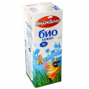 4601751003140 — Биокефир "Вкуснотеево", 1%, 1000 г.