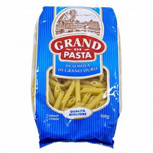 4601780007218 — Макаронные изделия "GRAND PASTA" Пенне (перья), 500 г.