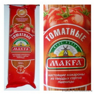 4601780010720 — Вермишель длинная томатная группа а в/с томатная