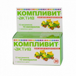 4601808004137 — Компливит, актив таблетки 30 шт