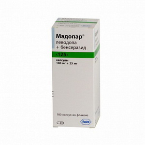 4601907002225 — Мадопар, капсулы 125мг 100шт