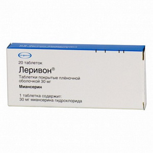 4601910000041 — Леривон, таблетки 30мг 20шт