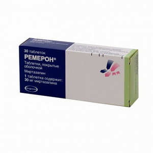 4601910000317 — Ремерон, таблетки 30мг 30шт