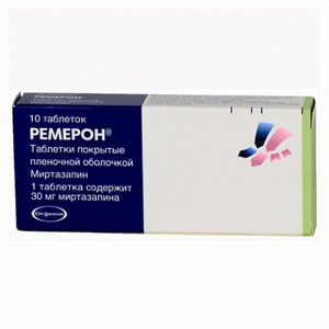 4601910000355 — Ремерон, таблетки 30мг 10шт