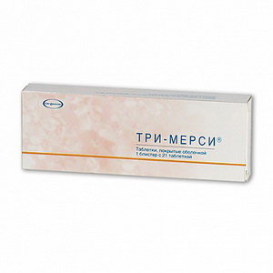 4601910000430 — Три-мерси, таблетки 21шт