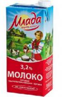 4601937001861 — Молоко ультрапастеризованное 3,2% "млада"
