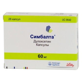 4602103003467 - Симбалта, капсулы 60мг 28шт