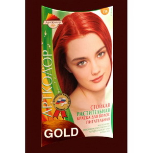 4602121000158 — ФАРБА рослинна д/в, РУБІН 25 г Артколор Gold