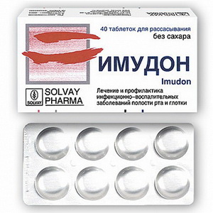 4602196002446 — Имудон, таблетки жевательные 40 шт