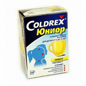 4602233003399 — Колдрекс Юниор Хот Дринк, порошок для детей 3г 10шт