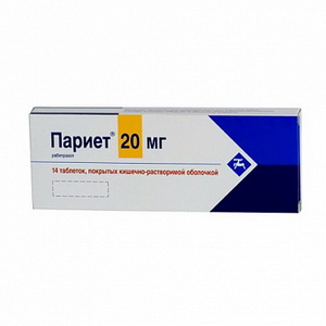 4602243001118 — Париет, таблетки 20мг 14шт