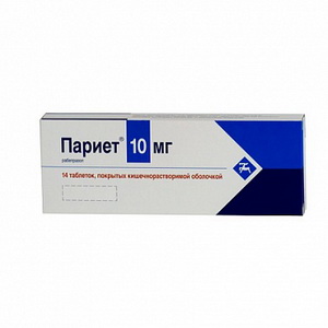 4602243001309 — Париет, таблетки 10мг 14шт