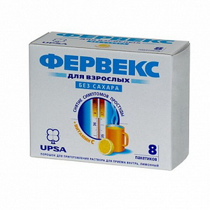 4602505007483 — Фервекс без сахара, порошок 8шт