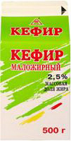 4602547000626 — Кефир 2,5%, 500г