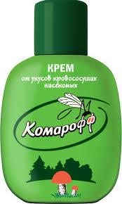 4602666740403 — Крем "Комарофф" от укусов кровососущих насекомых, пл/туба 100 мл.