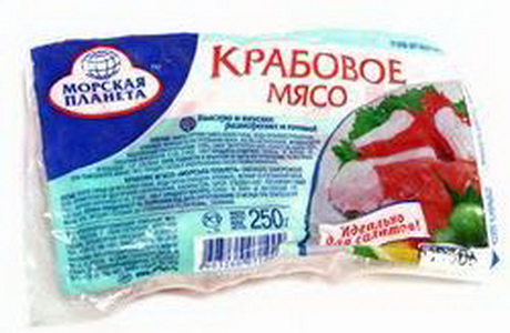 4603260071009 — Крабовое мясо "Морская планета", 250 г